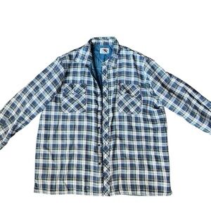 Vintage Dickies Heavy Weight Blue Plaid Men's Jacket